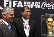 Taça do Mundo de visita ao Equador