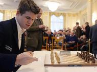 Torneio de Xadrez de Zurique: Magnus Carlsen (EPA)