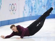 Sochi 2014 Skating: Acidentes na patinagem artística (REUTERS)