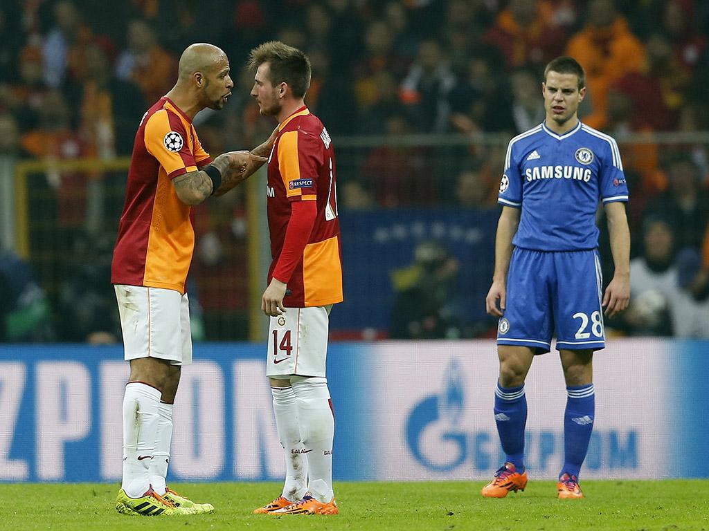 Galatasaray vs Chelsea (REUTERS)