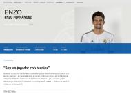 Enzo Zidane, 18 anos (a sua página no site oficial do Real Madrid)