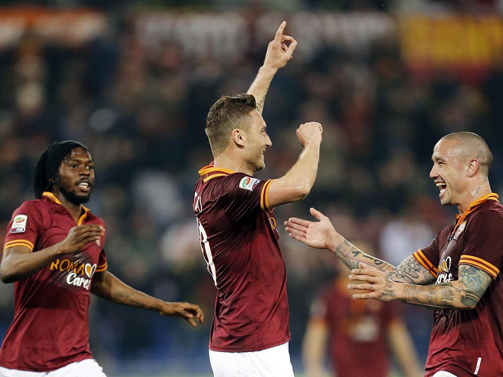 Roma vs Udinese (REUTERS)