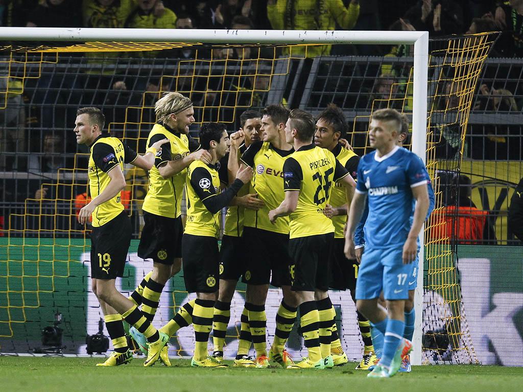Borussia Dortmund vs Zenit (REUTERS)