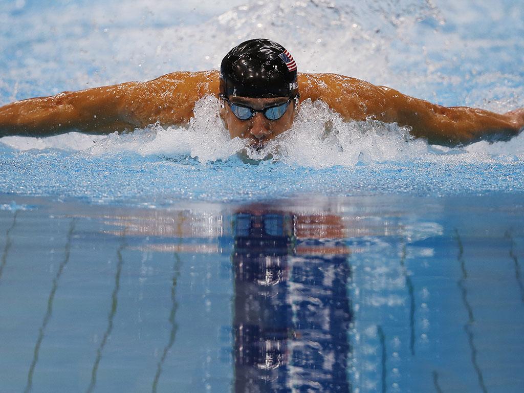 Michael Phelps em Londres 2012 (REUTERS)