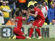 Norwich vs Liverpool (Reuters/Stefan Wermuth)
