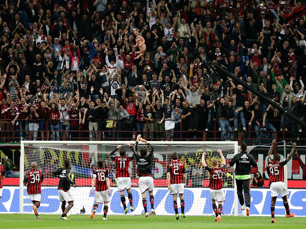 Ac Milan vs Inter de Milão (REUTER)