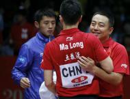 China é campeã mundial de ténis de mesa (EPA)