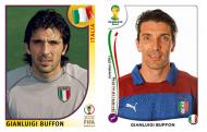 Oito anos depois [fotos: Panini]: Buffon