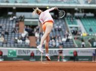 Maria Sharapova em Roland Garros (EPA)