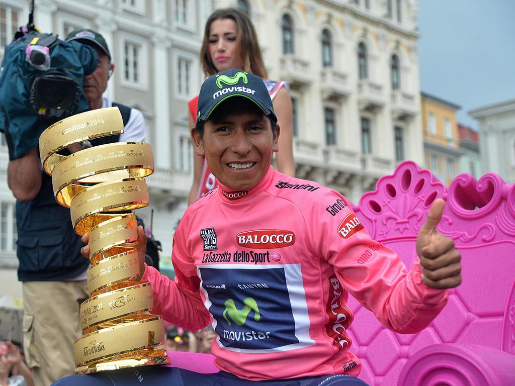 Nairo Quintana vence volta a Itália 2014 (Lusa)