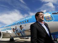 O avião da Argentina no Mundial (Reuters)