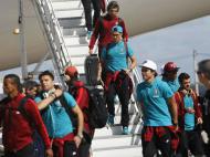 Seleção Nacional chega ao Brasil (Reuters)