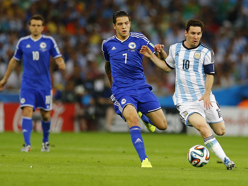 Argentina vs. Bósnia (Reuters)