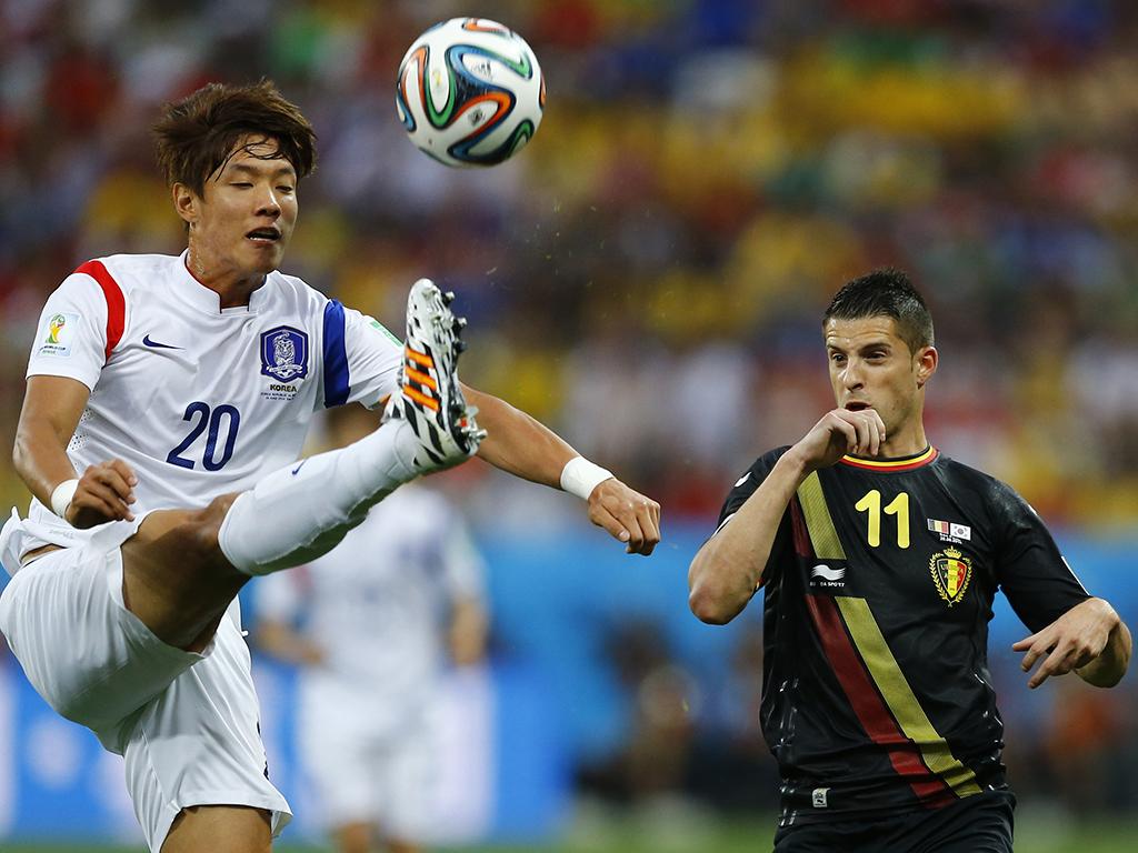 Coreia do Sul vs. Bélgica (Reuters)