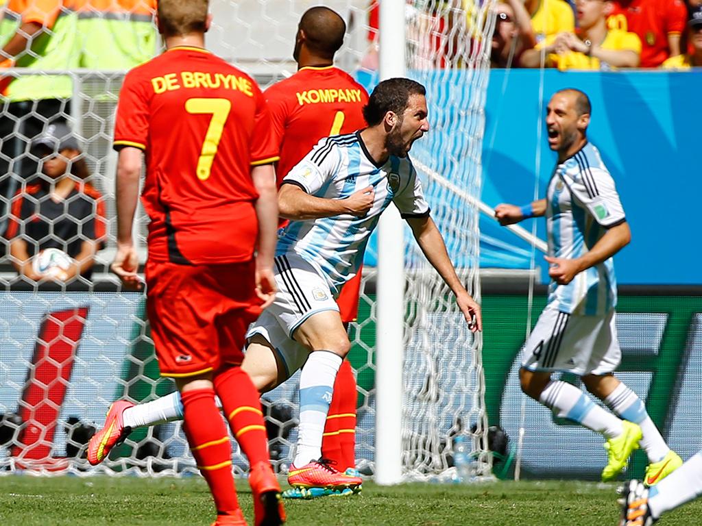 Argentina VS Bélgica (Reuters)
