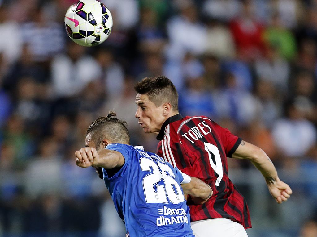 Empoli vs AC Milan (REUTERS)