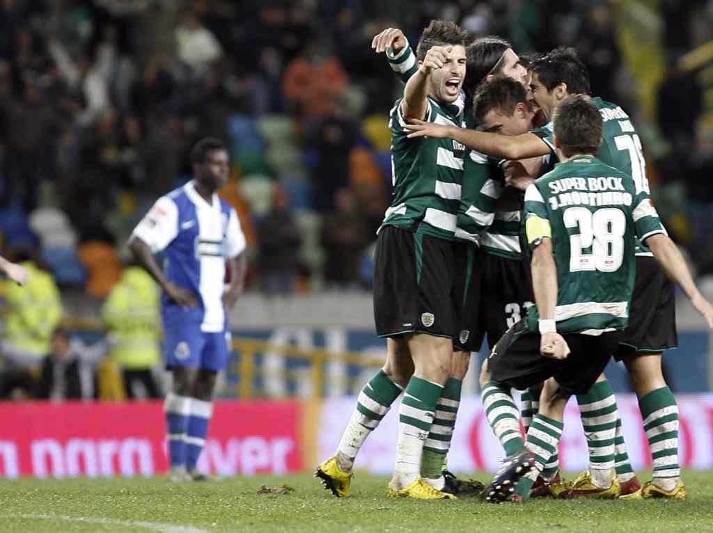 Sporting-FC Porto, 3-0, fevereiro 2010