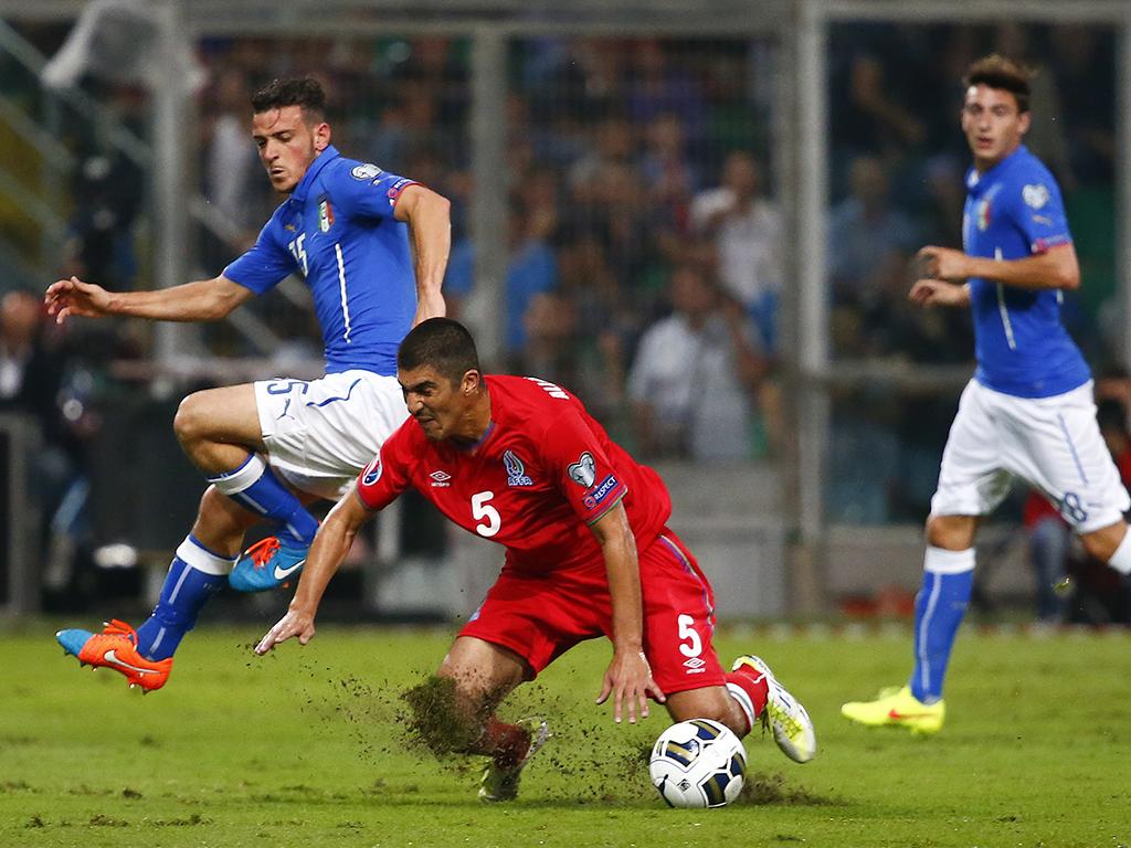 Itália vs Azerbaijão (REUTERS)