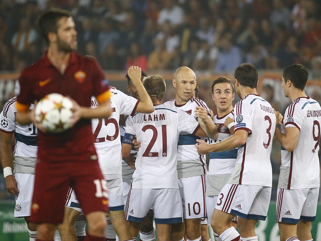 Roma vs Bayern Munique (Reuters)