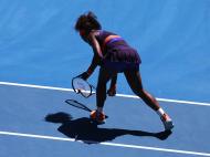 Serena Racket Smashing (REUTERS)