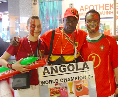 Festa com Angola