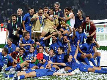Itália vence campeonato Mundial 2006