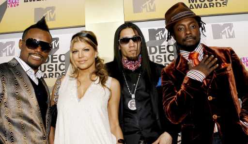 Black Eyed Peas nos MTV VMAs - Foto Lusa