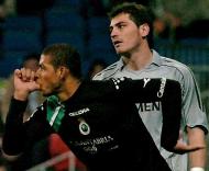 Real Madrid vs Santander Casillas