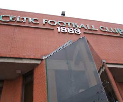 A fachada do estádio, imagem de marca do Celtic