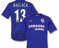 Ballack no Chelsea camisola