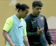 Ronaldinho e Rijkaard