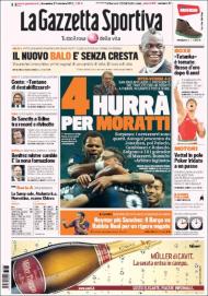 «Gazzetta dello Sport» de 27 de outubro