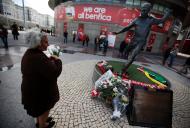 Morte Eusébio (foto Reuters)