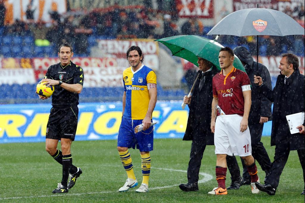 Roma-Parma (foto Reuters)