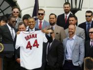 Boston Red Sox recebidos na Casa Branca