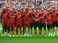 Jogadores do Galatasaray homenageiam mineiros mortos