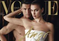 Ronaldo e Irina na revista Vogue