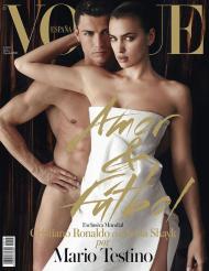 Ronaldo e Irina na revista Vogue