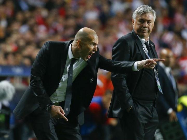 Zidane e Ancelotti