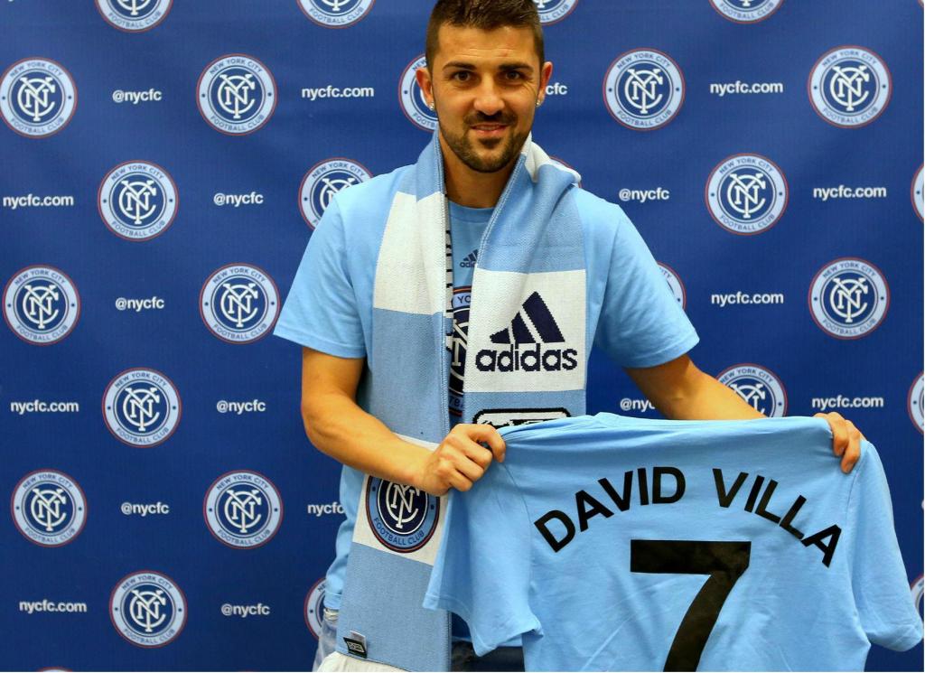 David Villa (Foto Facebook New York City FC)