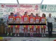 Equipa feminina de ciclismo na Colômbia