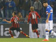 Sampdoria vs Milan (Reuters)