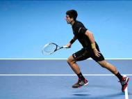ATP Finals: Federer desiste, Djokovic festeja sozinho (Reuters/Dylan Martinez)