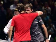 Roger Federer e Stan Wawrinka no Masters (Reuters)