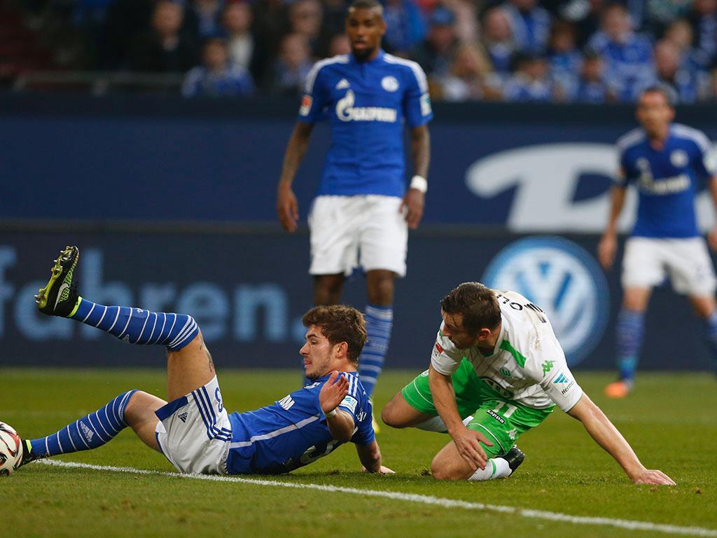 Schalke 04 vs Wolfsburgo (Reuters/Wolfgang Rattay)