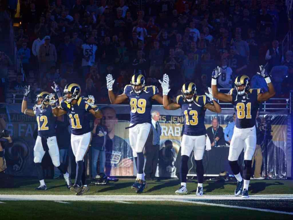 Ferguson: protesto na NFL