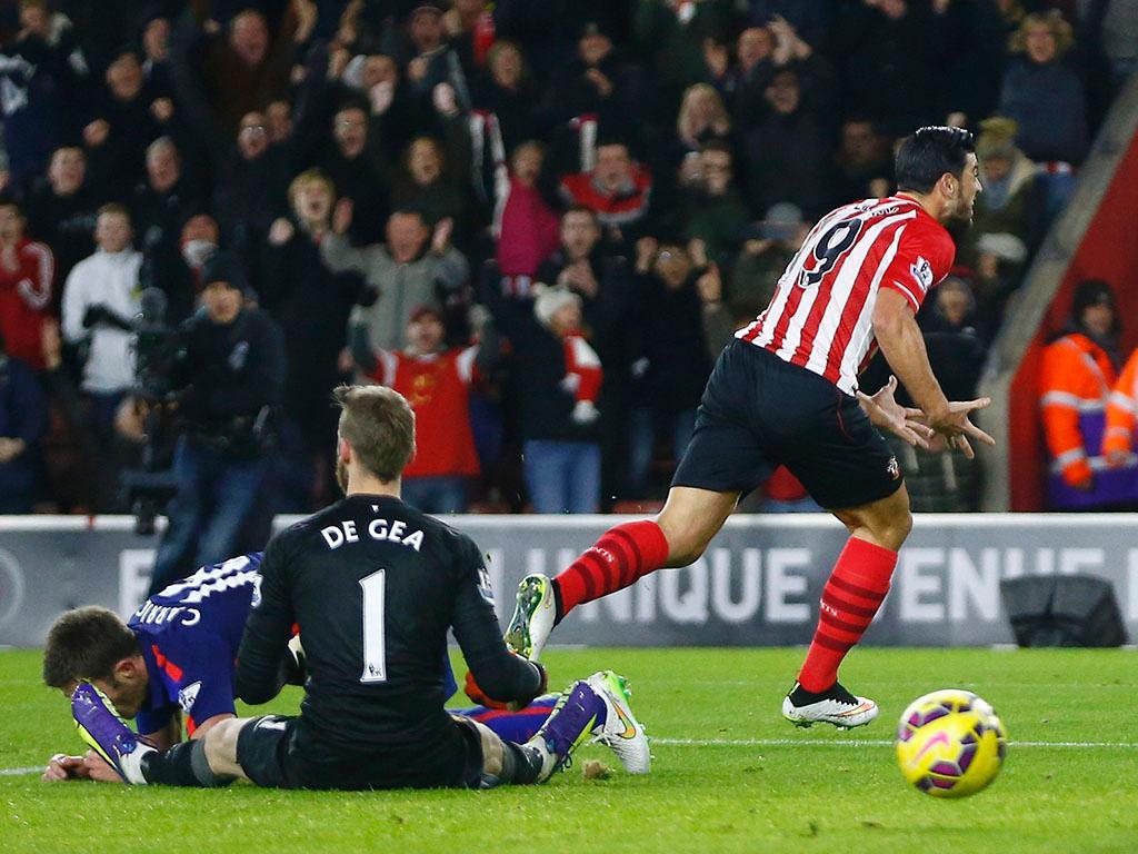 Southampton-Man United (REUTERS/ Andrew Winning)