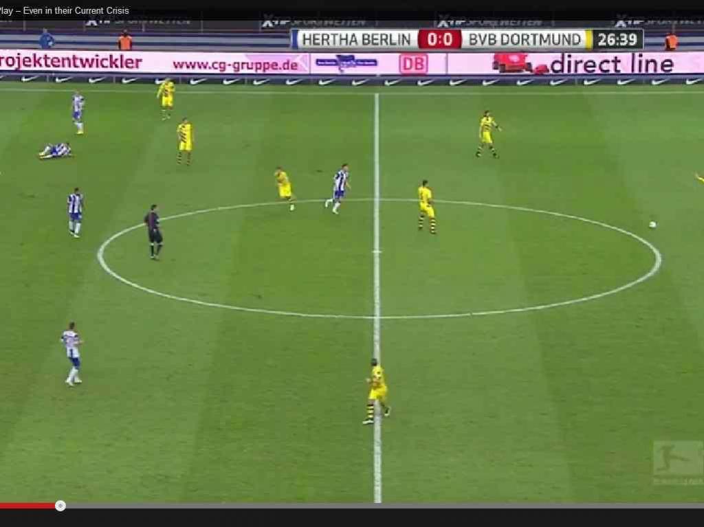 O fair play do Dortmund