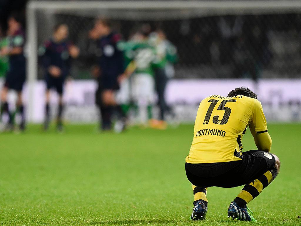 Werder Bremen-Dortmund (REUTERS/ Fabian Bimmer)