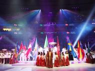 Cerimónia de abertura do Campeonato Mundial de Handebol (EPA)